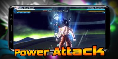 Goku Ultra Instinct Vs Master Daishinkan スクリーンショット 1