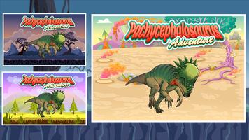 Dino Pachycephalosaurus-Robots Plakat