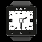 SW2 White Analog Clock Free icono