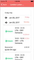 3 Schermata PackMyTour  - Flights Search