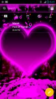 Hearts Theme for GO SMS Pro Affiche