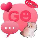 Theme Kitty for GO SMS Pro icône