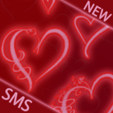 Theme Romantic for GO SMS Pro أيقونة