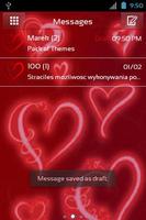 Theme Romantic for GO SMS Pro Affiche