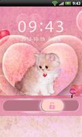 Theme Kitty for GO Locker captura de pantalla 1