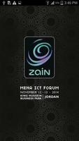 Zain MENA ICT 2014 poster
