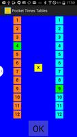 Pocket Times Tables 3.0 captura de pantalla 1