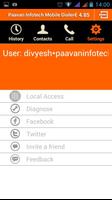 PAAVAN INFOTECH MOBILE DIALER ภาพหน้าจอ 1