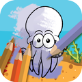 Coloring Book Sea Animals