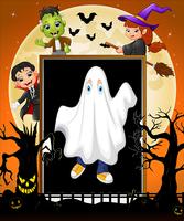 Poster How To Draw Halloween