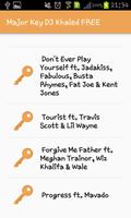 Major Key DJKhaled FREE lyrics 海报