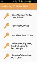 Major Key DJKhaled FREE lyrics ảnh chụp màn hình 1