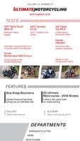 Ultimate Motorcycling Magazine скриншот 2