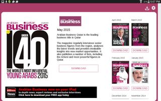 Arabian Business Qatar imagem de tela 1