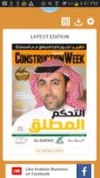 Construction Week Arabic Affiche