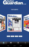 Sutton Guardian Plakat