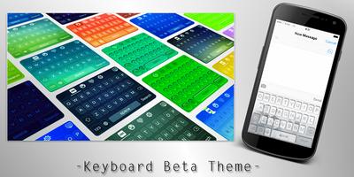 Keyboard Beta Theme Poster