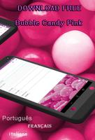Bubble Candy Pink Keyboard screenshot 1