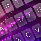 Pink And Purple Theme Keyboard icône