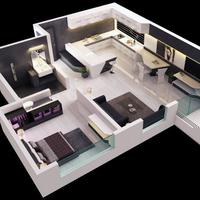 Small Home Design 3D โปสเตอร์