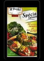 Recettes salades وصفات السلطات Affiche