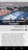 Play Padel Club Amsterdam Olym capture d'écran 2