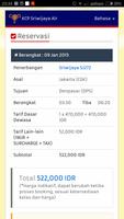 Sriwijaya Air KCP capture d'écran 2