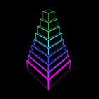 Neon Block Tower icône
