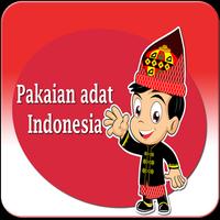 Pakaian adat Indonesia plakat