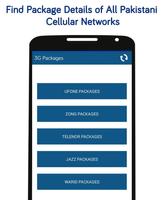 3G & SMS Packages - Pakistan Ekran Görüntüsü 1