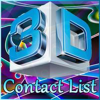 3D Contacts List-poster