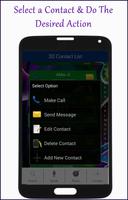 3D Contacts List ภาพหน้าจอ 2
