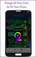 3D Contacts List ภาพหน้าจอ 3