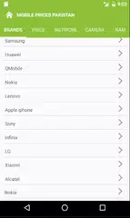 Descargar APK de Mobile Prices in Pakistan