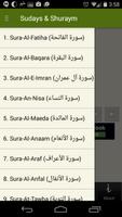 برنامه‌نما Quran Audio - Sudays & Shuraym عکس از صفحه