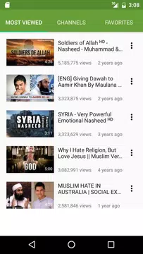 Screenshot 1 for Islamic Videos
