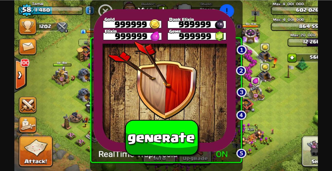 XMOD Gems Cheat For FHX Clash Magic Server Pranks! APK Voor.