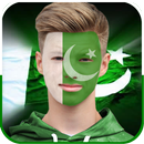 Pakistan Flag Face Profile Decorated APK