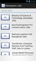 Pakistan Jobs capture d'écran 2