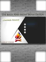 Business & Visiting Card Maker poster