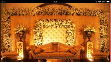 Latest Wedding Stage Decorate ポスター