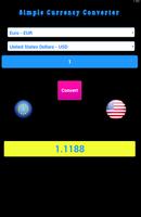 Simple Currency Converter capture d'écran 1