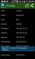 برنامه‌نما IPConfig - What is My IP? عکس از صفحه