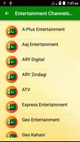 All Pakistan TV Channels Help captura de pantalla 3