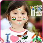 Indian Flag Face Maker 2017 icon