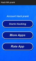 Account Hacker WA Prank plakat