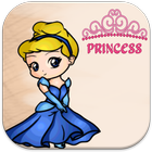 Princess Coloring Book آئیکن