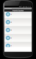 Painful Quotes captura de pantalla 1
