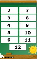 Table de multiplication Affiche
