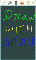 Draw with Gtalk Messenger FREE captura de pantalla 1